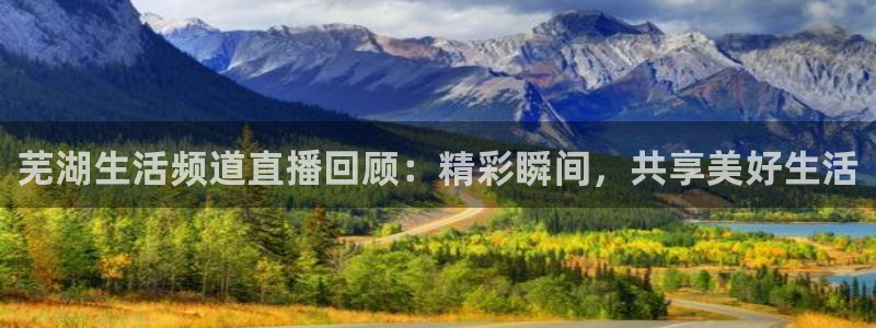 中超小九免费直播：芜湖生活频道直播回顾：精彩瞬间，共享美好生活